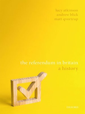cover image of The Referendum in Britain